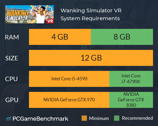 Wanking Simulator VR System Requirements PC Graph - Can I Run Wanking Simulator VR Wanking Simulator VR System Requirements PC Graph - Can I Run Wanking Simulator VR