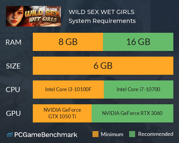 WILD SEX: WET GIRLS System Requirements PC Graph - Can I Run WILD SEX: WET GIRLS WILD SEX: WET GIRLS System Requirements PC Graph - Can I Run WILD SEX: WET GIRLS