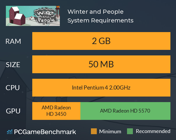 Winter and People System Requirements PC Graph - Can I Run Winter and People