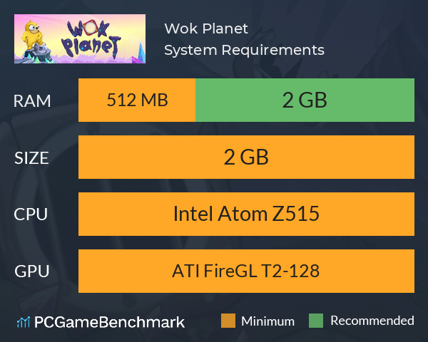 Wok Planet System Requirements PC Graph - Can I Run Wok Planet Wok Planet System Requirements PC Graph - Can I Run Wok Planet