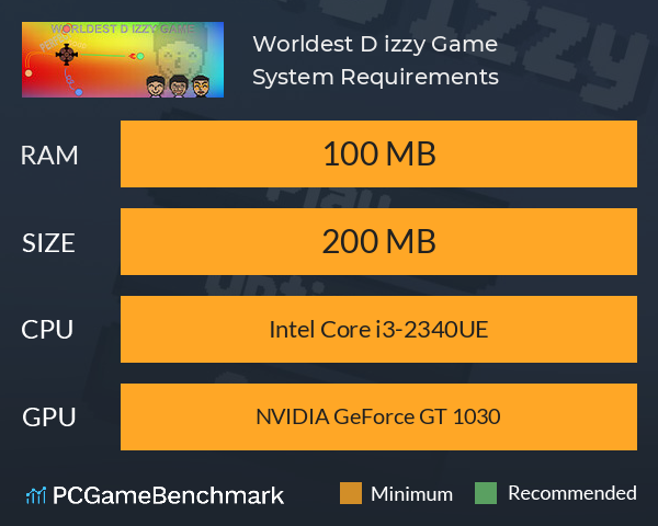 Worldest D izzy Game System Requirements PC Graph - Can I Run Worldest D izzy Game Worldest D izzy Game System Requirements PC Graph - Can I Run Worldest D izzy Game