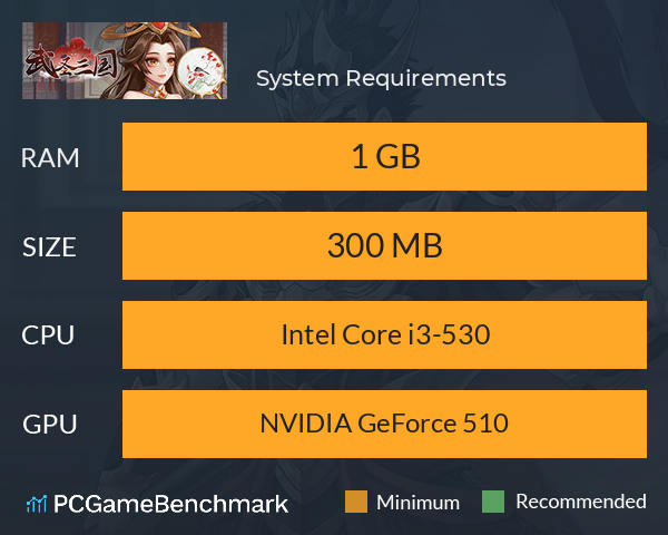 武圣三国 System Requirements PC Graph - Can I Run 武圣三国 武圣三国 System Requirements PC Graph - Can I Run 武圣三国