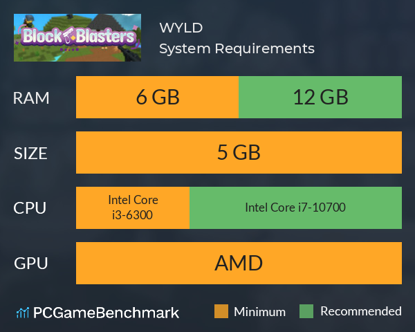 WYLD System Requirements PC Graph - Can I Run WYLD WYLD System Requirements PC Graph - Can I Run WYLD