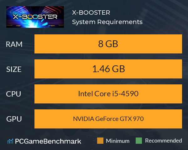 X-BOOSTER System Requirements PC Graph - Can I Run X-BOOSTER X-BOOSTER System Requirements PC Graph - Can I Run X-BOOSTER
