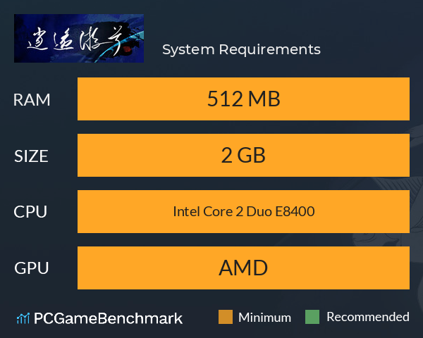 逍遥游兮 System Requirements PC Graph - Can I Run 逍遥游兮