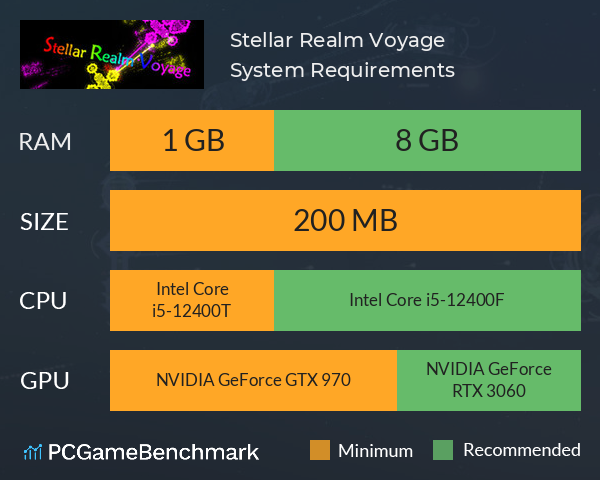 星界远航 Stellar Realm Voyage System Requirements PC Graph - Can I Run 星界远航 Stellar Realm Voyage 星界远航 Stellar Realm Voyage System Requirements PC Graph - Can I Run 星界远航 Stellar Realm Voyage
