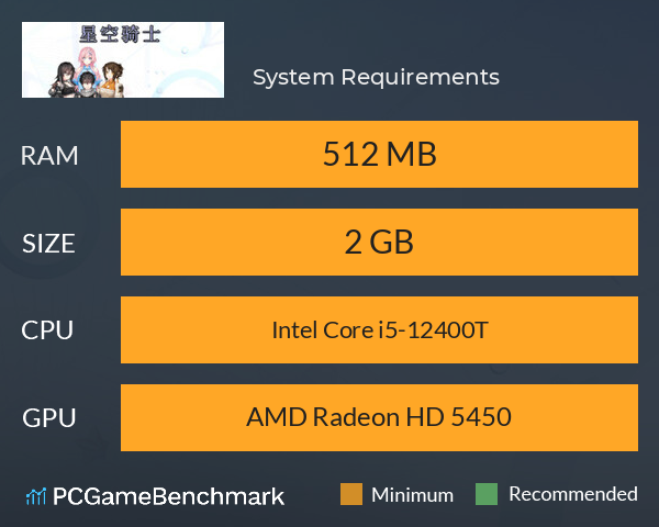 星空骑士 System Requirements PC Graph - Can I Run 星空骑士 星空骑士 System Requirements PC Graph - Can I Run 星空骑士