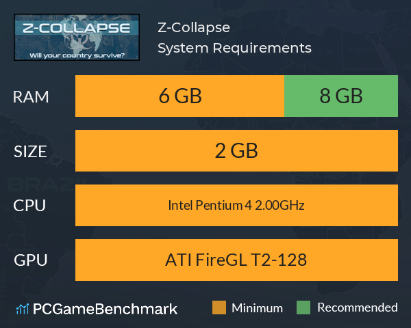 Z-Collapse System Requirements PC Graph - Can I Run Z-Collapse Z-Collapse System Requirements PC Graph - Can I Run Z-Collapse
