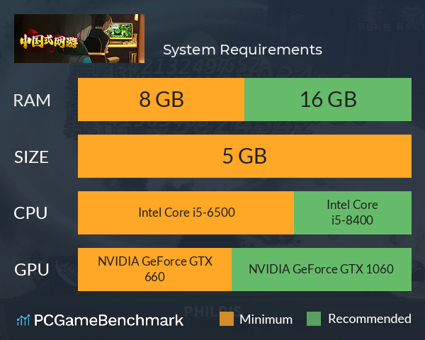 中国式网游:序章 System Requirements PC Graph - Can I Run 中国式网游:序章 中国式网游:序章 System Requirements PC Graph - Can I Run 中国式网游:序章