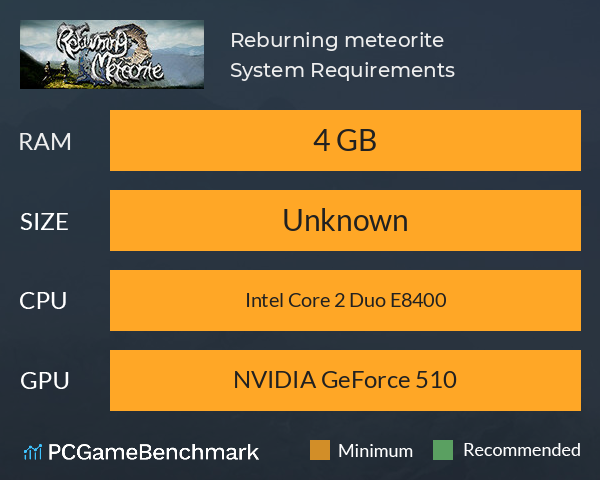 重燃星陨Reburning meteorite System Requirements PC Graph - Can I Run 重燃星陨Reburning meteorite 重燃星陨Reburning meteorite System Requirements PC Graph - Can I Run 重燃星陨Reburning meteorite