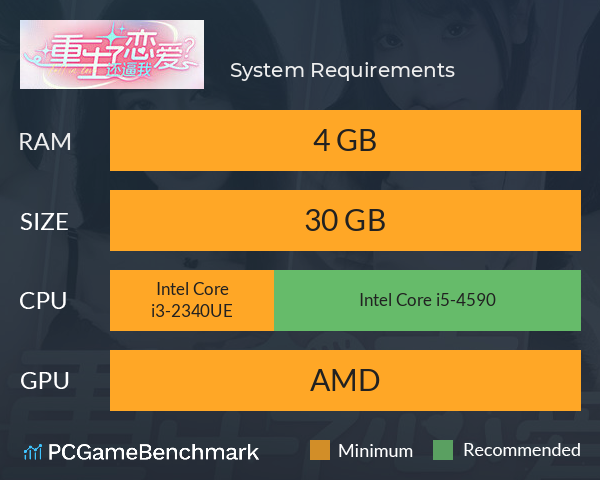 重生了还要我谈恋爱? System Requirements PC Graph - Can I Run 重生了还要我谈恋爱? 重生了还要我谈恋爱? System Requirements PC Graph - Can I Run 重生了还要我谈恋爱?