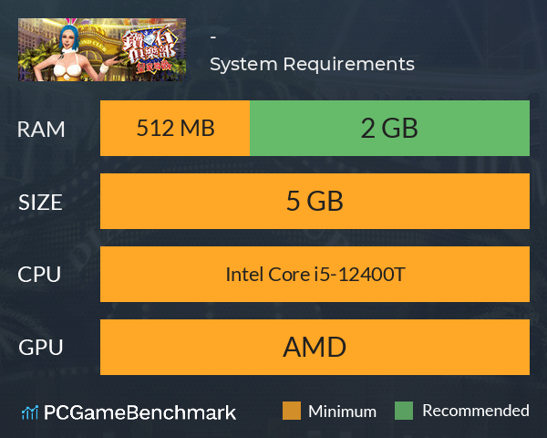 鑽石俱樂部-皇家尊爵 System Requirements PC Graph - Can I Run 鑽石俱樂部-皇家尊爵 鑽石俱樂部-皇家尊爵 System Requirements PC Graph - Can I Run 鑽石俱樂部-皇家尊爵